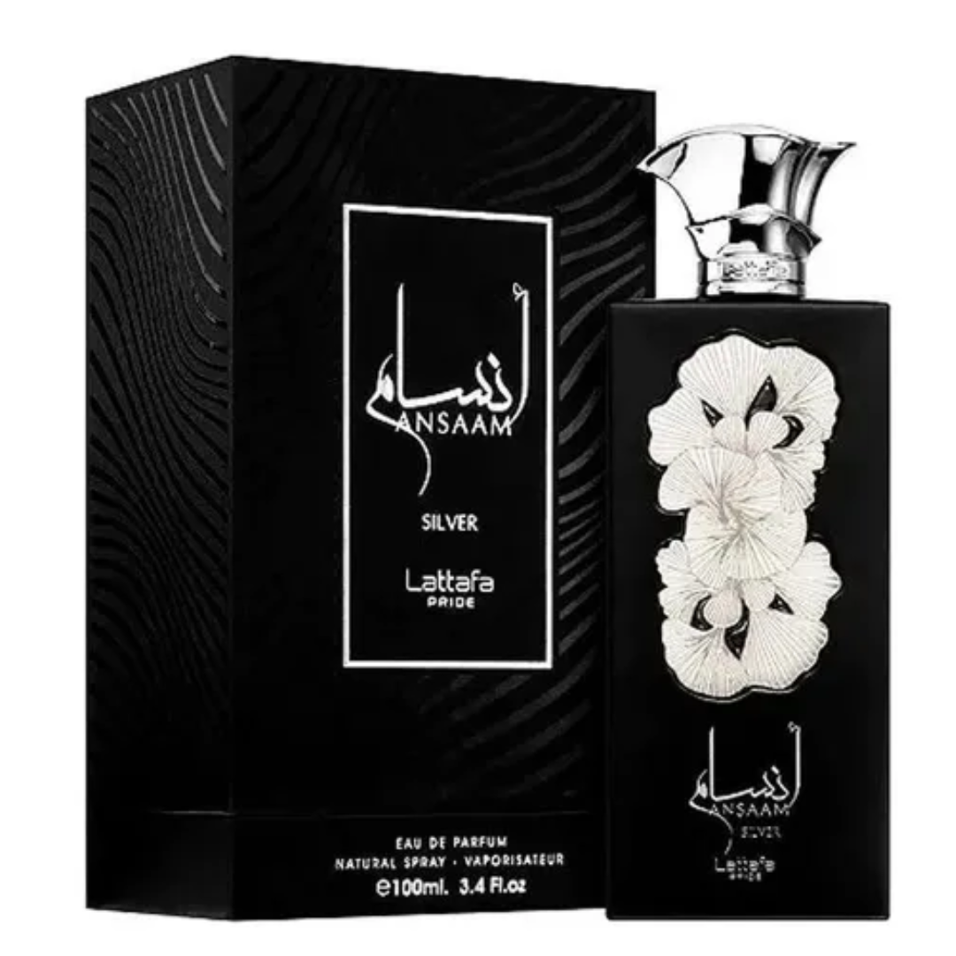 LATTAFA PRIDE ANSAAM SILVER EDP – 100 ML