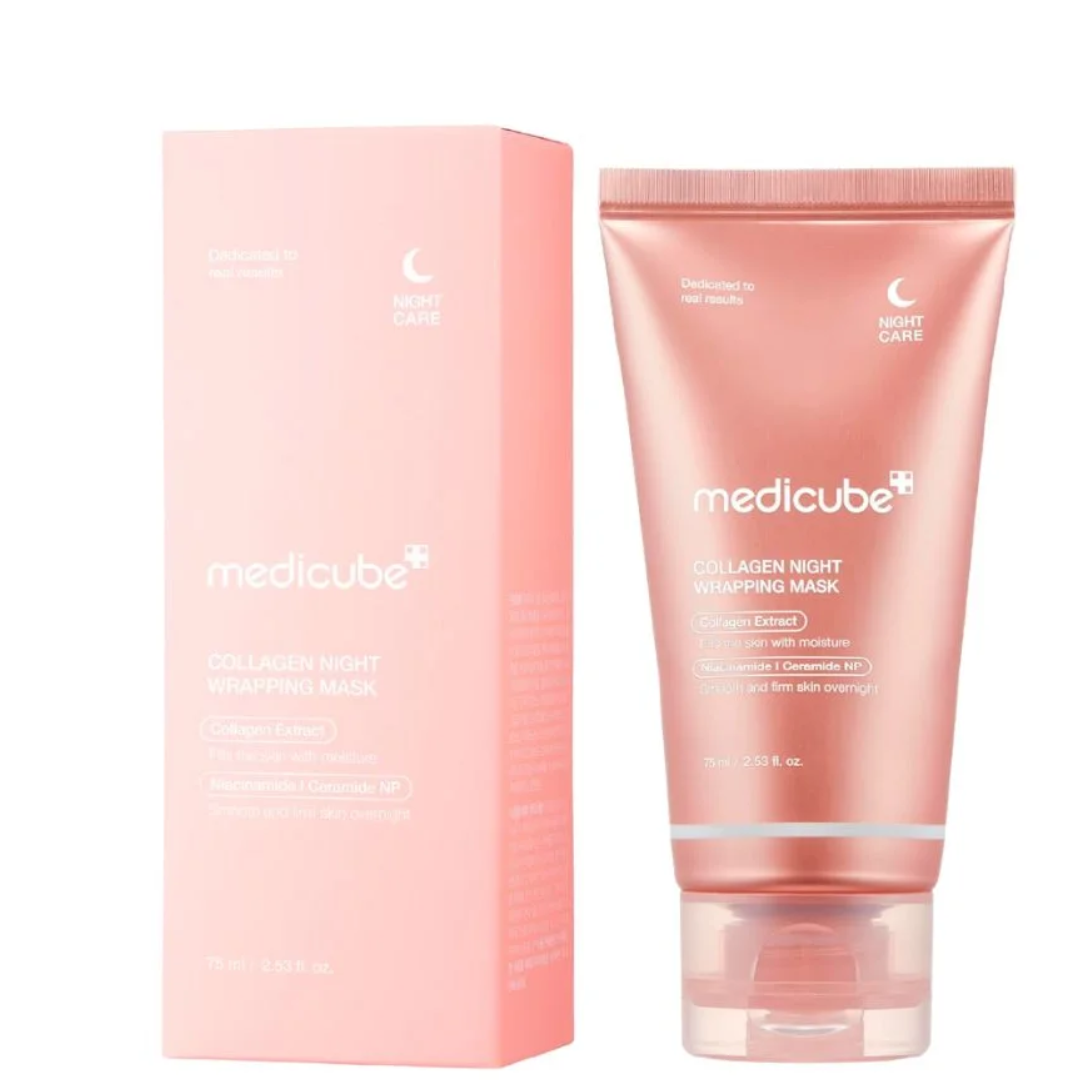 M CENTELLA -MEDICUBE COLLAGEN NIGHT WRAPPING MASK 75